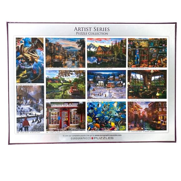 Eurographics Plush Petals Florist Summer Puzzle 1000 Pieces USA Made - Picture 3 of 3